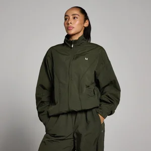 Jachetă Damă MP din Material Țesut - Verde Pădure - Size XS