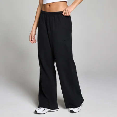 Pantaloni de Trening Damă MP Casual Picior Drept - Negru Spălat