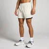 Pantaloni Scurți de Antrenament Bărbați MP 2-în-1 13 cm - Ecru