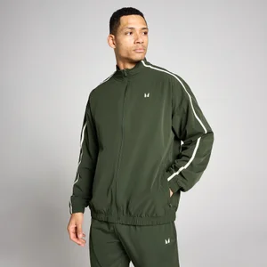 Jachetă Țesută Tempo Panel MP Bărbați - Verde Pădure - Size XS