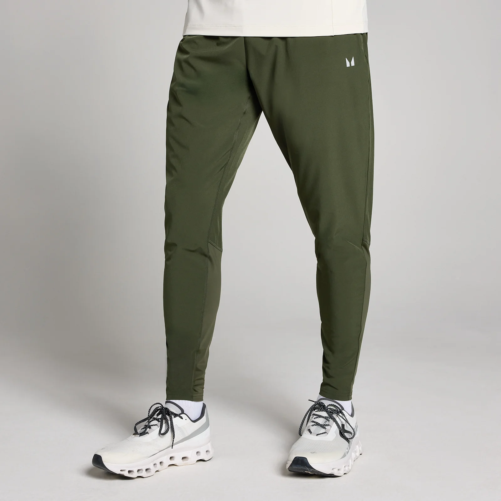 Pantaloni de Trening Țesuți MP Bărbați - Verde Pădure - XS Imagine 1