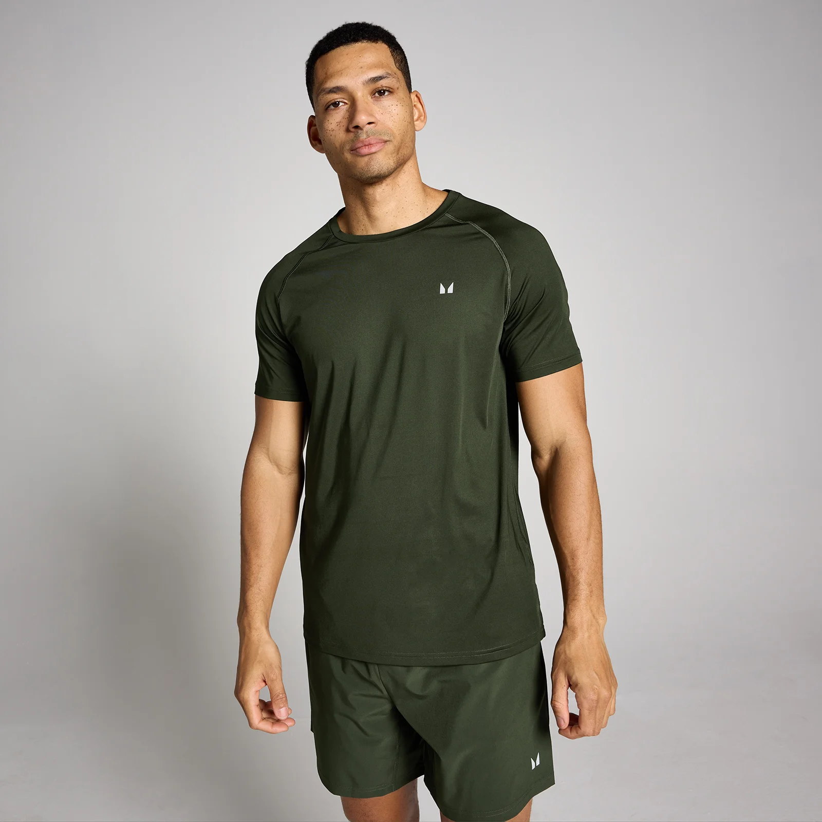 Tricou Bărbați MP Training - Verde pădure - L Imagine 1