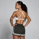 Sutien Sport Fără Cusături MP Lift cu Bretele pentru Femei - Alb