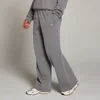 Pantaloni sport MP cu croi drept pentru femei - Gri cenușiu