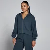 Hanorac Ușor MP Loopback cu Fermoar pentru Femei - Faded Blue