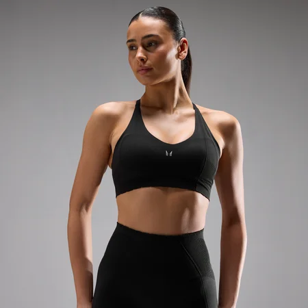 Sutien Sport Fără Cusături MP pentru Femei - Negru