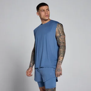 Maiou Oversized din Plasă MP Men's Hybrid - Slate Blue - Size S