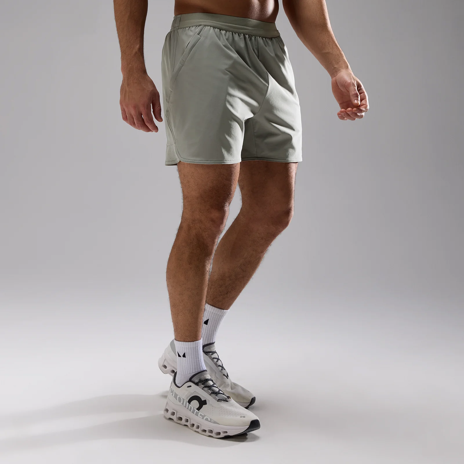 Pantaloni Scurți de Antrenament MP Men's Training Ultra 5" 2-în-1 - Fossil - M Imagine 1