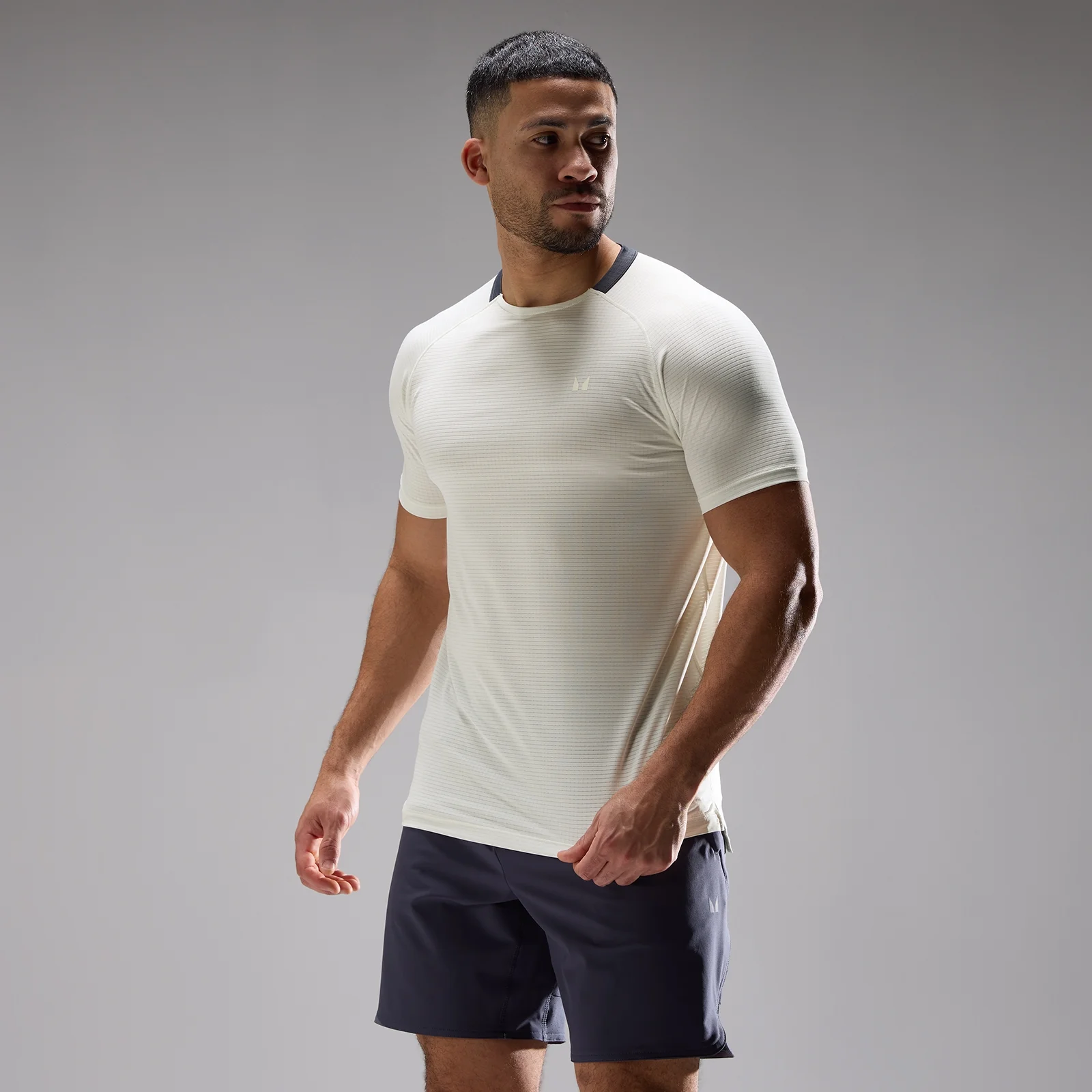 Tricou MP Training Ultra cu Model Plăci pentru Bărbați - Platinum - XS Imagine 1