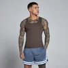Maiou MP Men's Lift Ribbed Muscle Fit - Ciocolată