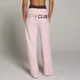 Pantaloni de Trening Damă MP Move Club Graphic Lightweight Loopback Picior Drept - Blush