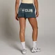 Pantaloni Scurți Sport Damă MP Move Club Ușori Loopback cu Grafică - Albastru Decolorat