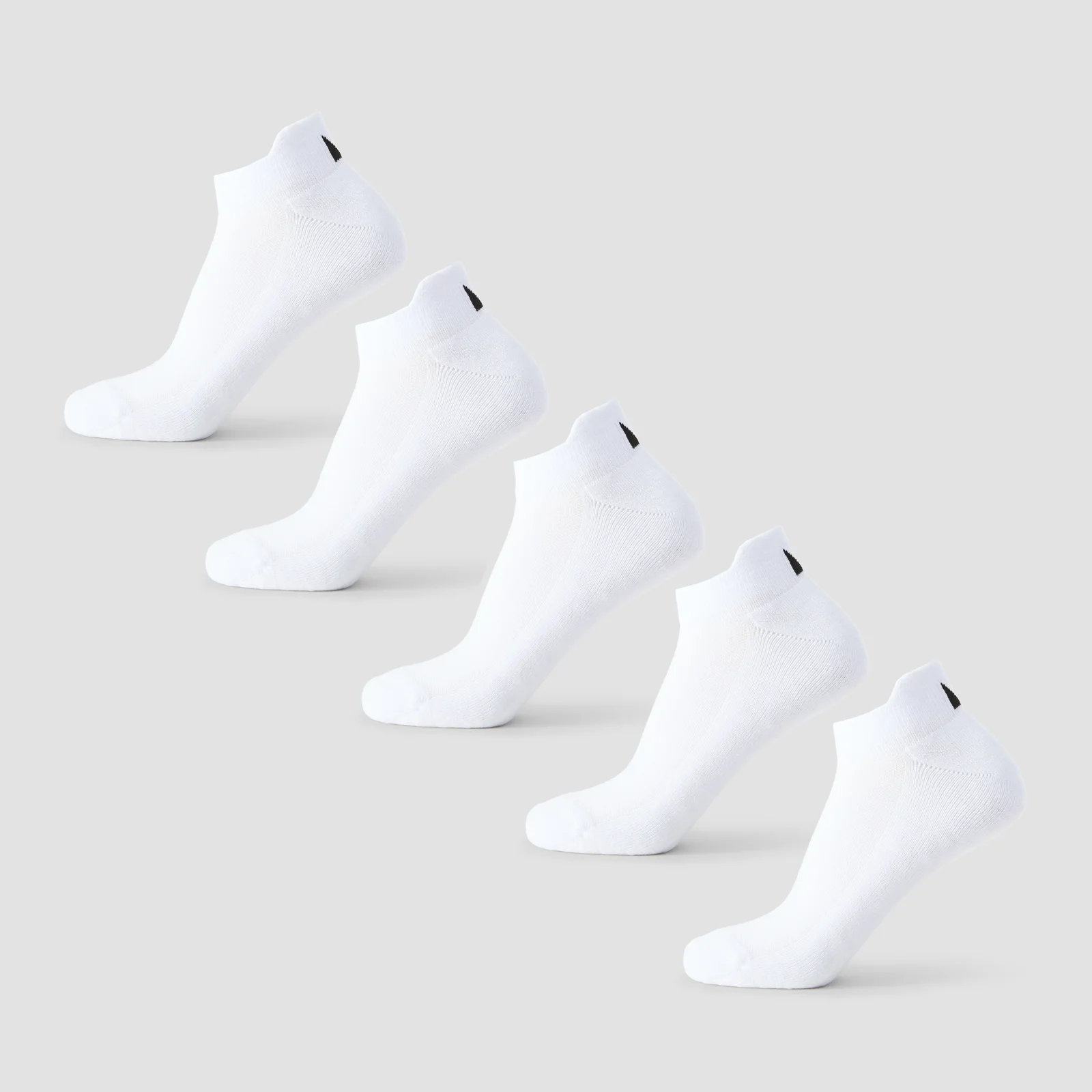 Șosete Scurte Unisex MP (Pachet de 5) - Alb - UK 6-8 Imagine 1