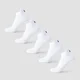 Șosete Scurte Unisex MP (Pachet de 5) - Alb