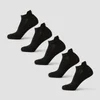 Șosete Unisex MP Scurte (Pachet de 5) - Negru