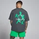 Tricou Bărbați MP Velocity Graphic Bumbac Modal - Gri Închis / Verde