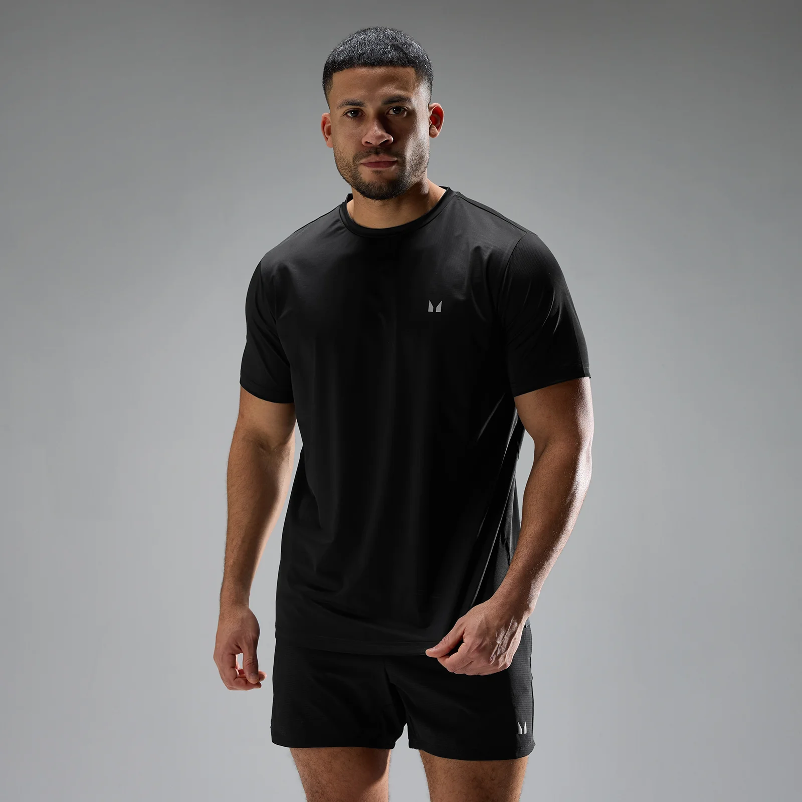 Tricou Plasă Bărbați MP Velocity Ultra - Negru - M Imagine 1