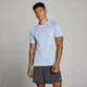 Tricou Fără Cusături MP Tempo Pillar Graphic pentru Bărbați - Albastru Breeze