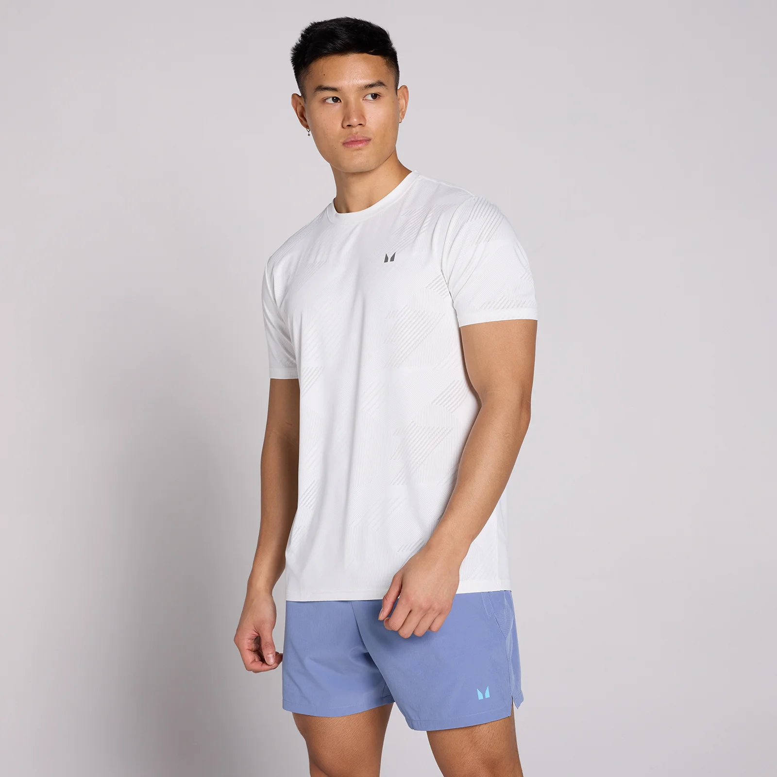 Tricou Grafic MP Active Training Pillar pentru Bărbați - Alb - XXXL Imagine 1