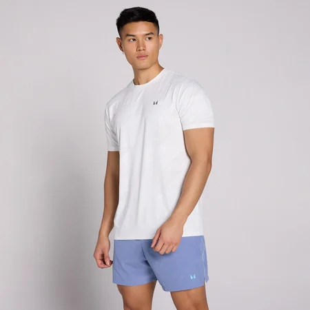 Tricou Grafic MP Active Training Pillar pentru Bărbați - Alb