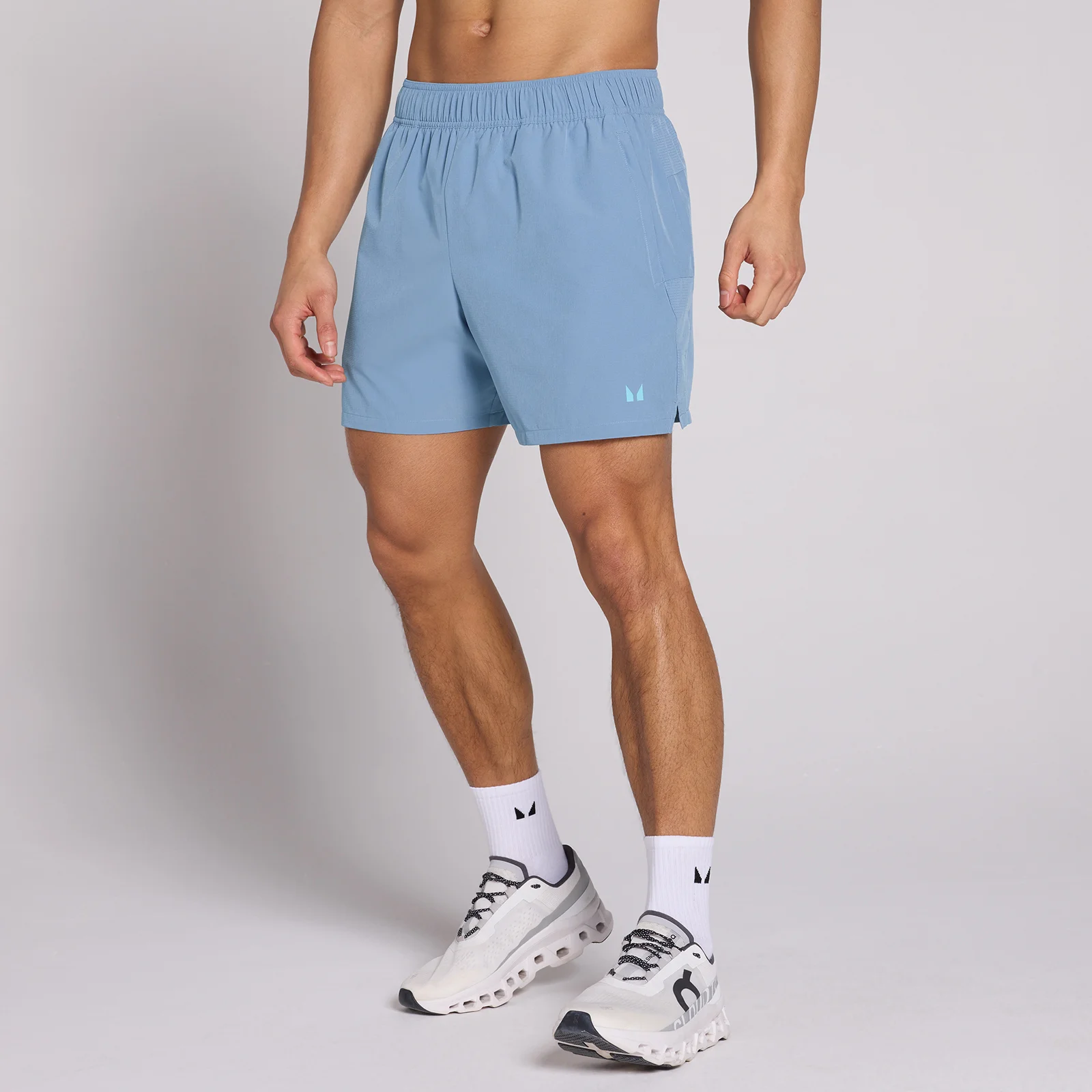 MP Men's Active Training 5" Pocket Short - Fog Blue - L Imagine 1