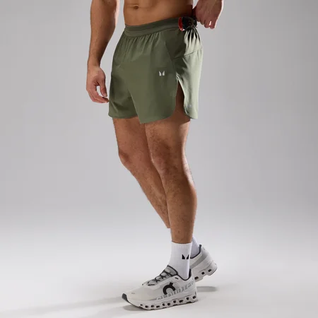 Pantaloni Scurți Bărbați MP Velocity Ultra 3" - Verde oliv
