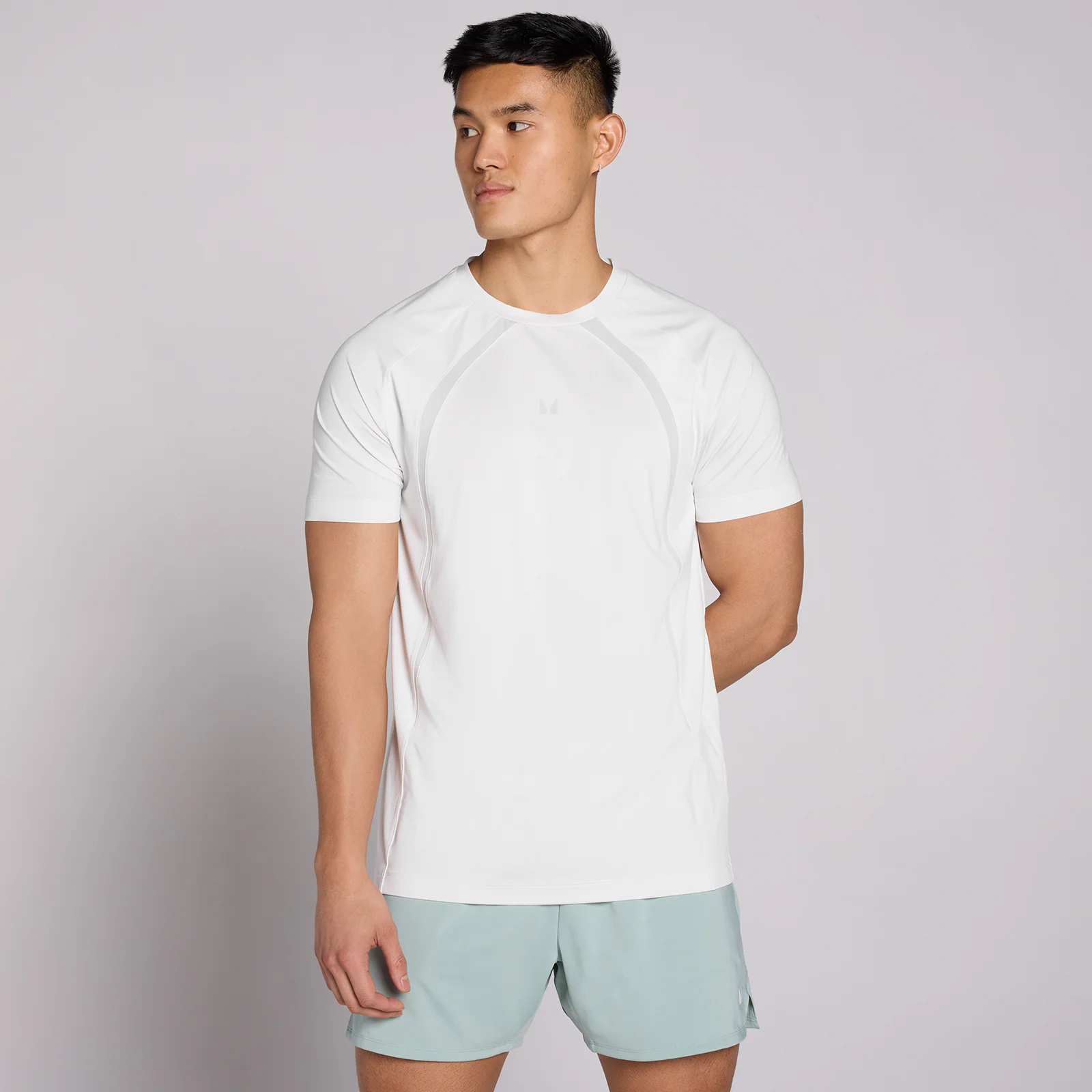 Tricou Bărbați MP Tempo Panel - Gri Deschis - XS Imagine 1