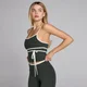 Top Damă MP Tempo Contrast Tie - Negru Spălat