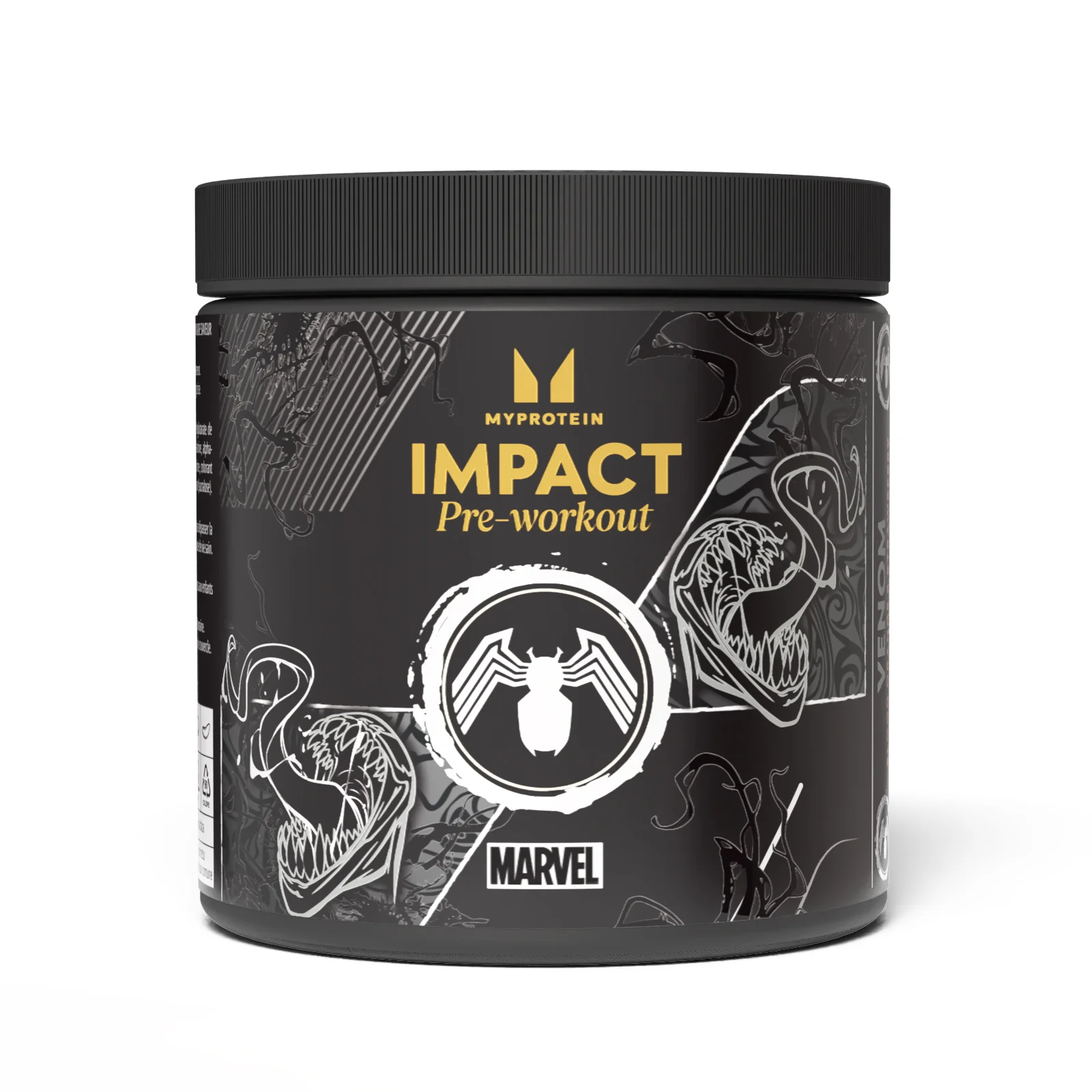 Impact Pre-Workout - Venom - Portocale roșii și căpșune - 440g - 40servings - Marvel Venom - Blood Orange and Strawberry Imagine 1