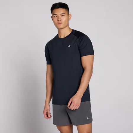 Tricou Bărbați MP Training Mânecă Scurtă - Bleumarin Închis