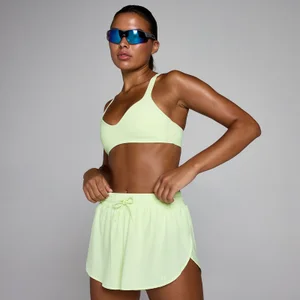 Sutien Sport MP Women's Tempo Twist Back - Verde Lime Decolorat - Size XL
