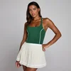 Maiou cu Bretele Contrast Tempo MP pentru Femei - Verde Închis