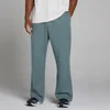 Pantaloni Jogger Picior Drept Supradimensionați - Albastru Future