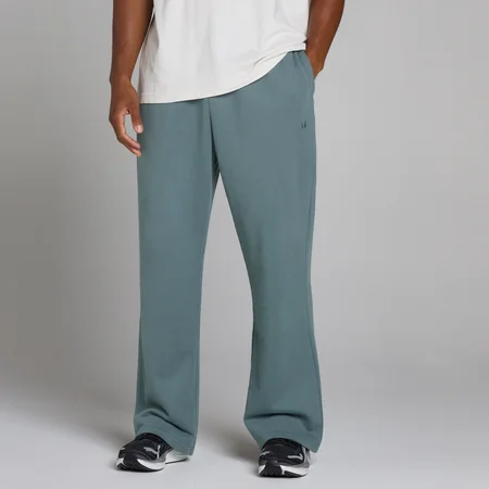 Pantaloni Jogger Picior Drept Supradimensionați - Albastru Future