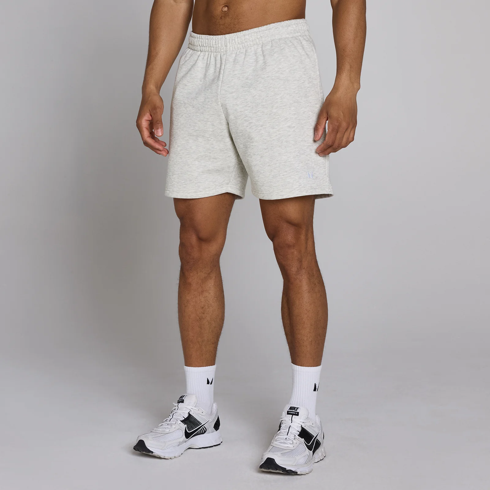MP Men's Rest Day 7" Sweat Short - Light Grey Marl - L Imagine 1