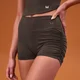 Pantaloni Scurți Booty cu Scrunch Lateral MP Tempo pentru Femei - Cacao