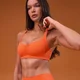 Sutien Sport Tempo Scrunch Minimal MP pentru Femei - Sunset