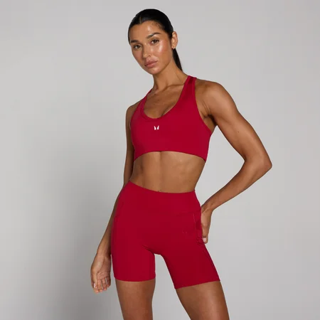 Sutien Sport Racerback de Antrenament MP pentru Femei - Roșu Intens