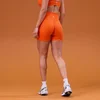 Pantaloni Scurți MP Tempo Seamless Scrunch pentru Femei - Sunset