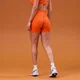 Pantaloni Scurți MP Tempo Seamless Scrunch pentru Femei - Sunset