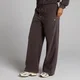 Pantaloni Sport Femei Fleece Picior Drept MP - Cacao