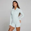 Geacă cu Fermoar Tempo Ultra Seamless MP pentru Femei - Albastru Aura
