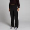 Pantaloni Sport cu Picior Drept Fleece pentru Femei MP - Negru