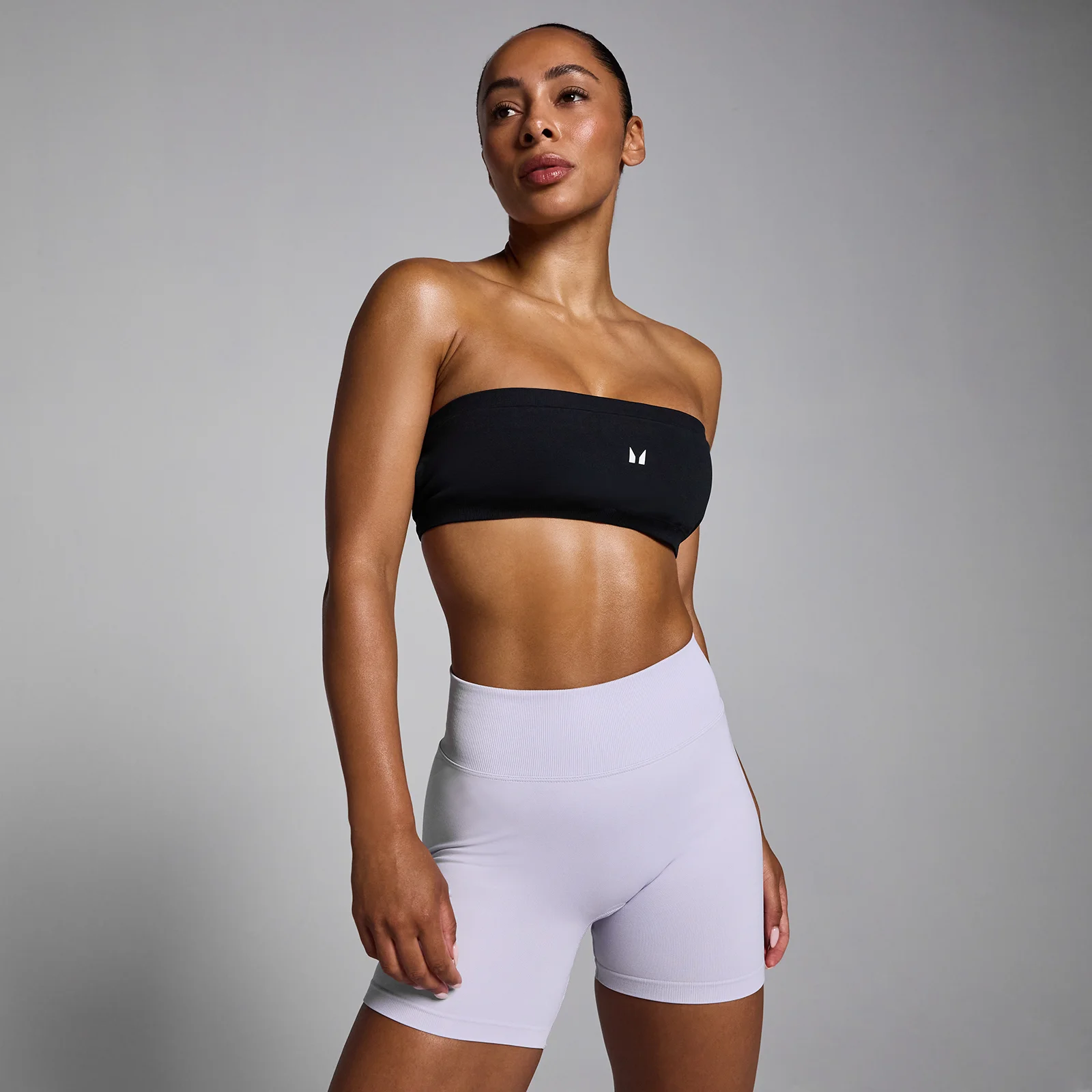 Sutien Sport Bandeau Lift pentru Femei MP - Negru - XS Imagine 1