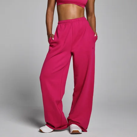 Pantaloni Sport Casual Picior Drept MP Lifestyle Femei - Bold Berry