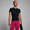 Tricou Fără Cusături MP Women's Lift Body Fit - Negru