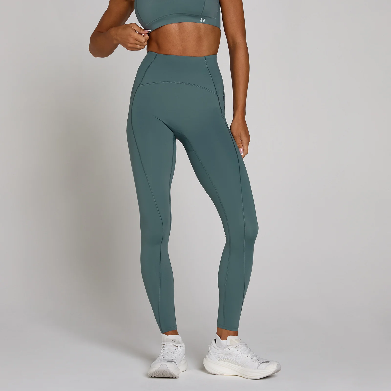 Colanți MP Women's Tempo Ultra Curved Stitch - Albastru Future - L Imagine 1