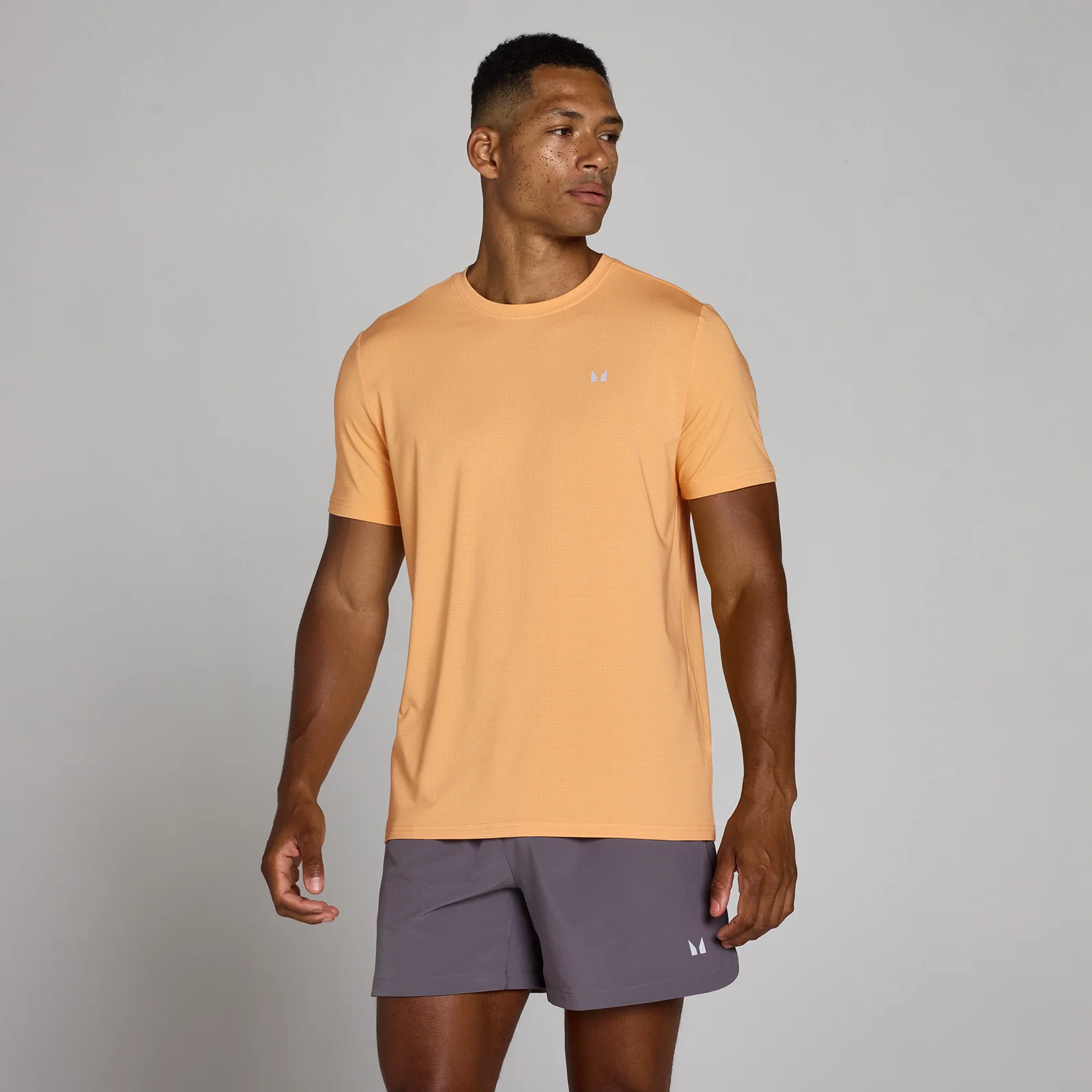 MP Men's Training Grid T-Shirt - Apricot - M Imagine 1