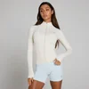 Jachetă MP Tempo Ultra Seamless cu Fermoar Femei - Ceață/Argintiu