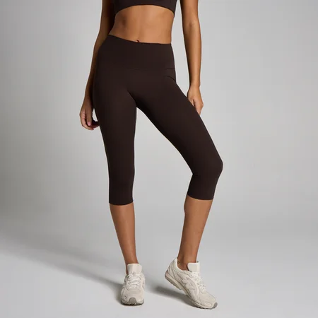 MP de Damă Tempo Capri Leggings - Cacao